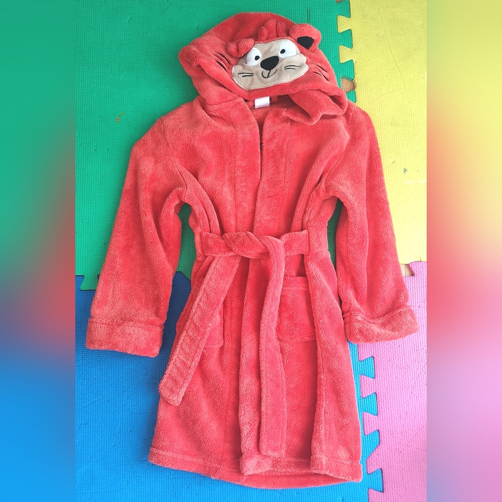 3/$20❤️Kids Tiger Bath/Sleep Robe - Picture 1 of 6